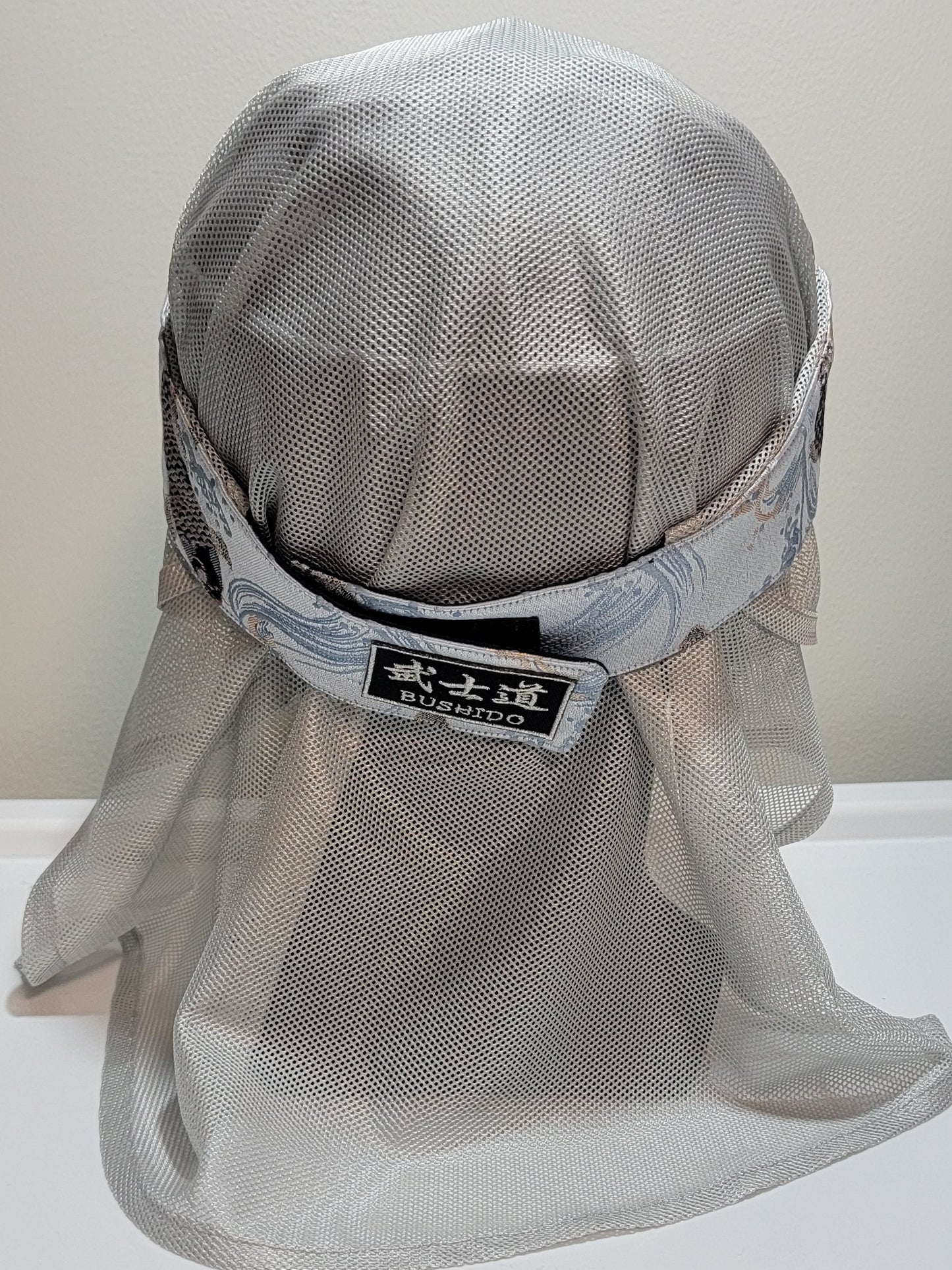 Light Blue Koi Headwrap